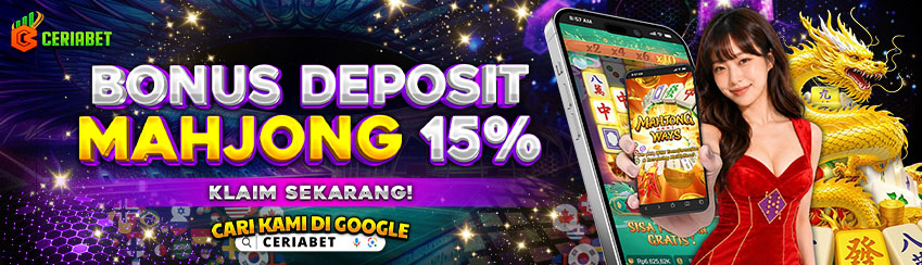 DEPOSIT MAHJONG 15%