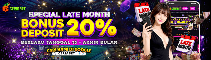 DEPOSIT LATE MONTH 20%