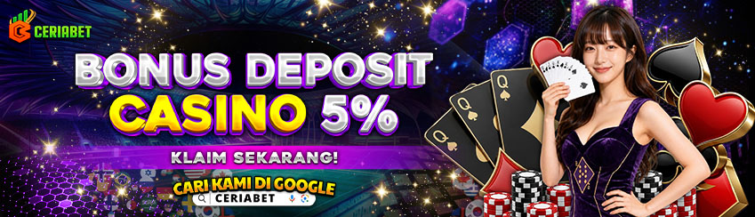 BONUS DEPOSIT CASINO 5%