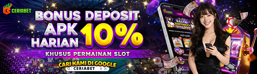 BONUS DEPOSIT HARIAN APK 10%