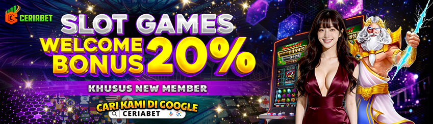 BONUS NEW MEMBER UP TO 20%