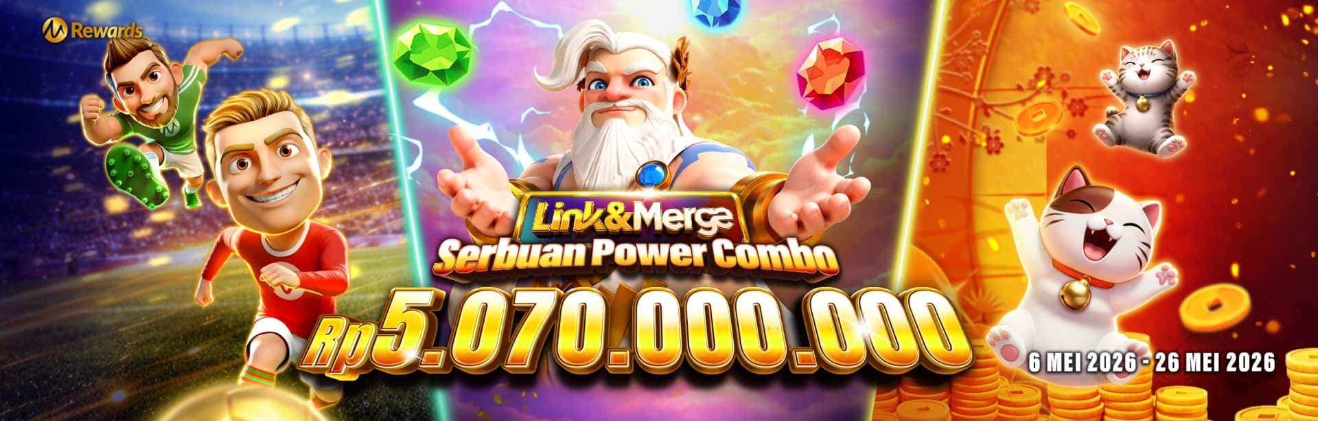 MG - LINK & MERGE - SERBUAN POWER COMBO