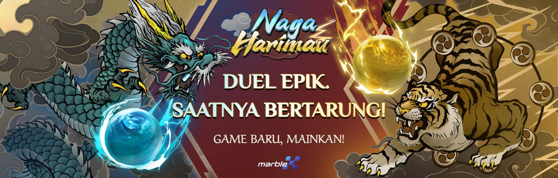 MARBLEX - DRAGON TIGER GAME PROMO BANNER